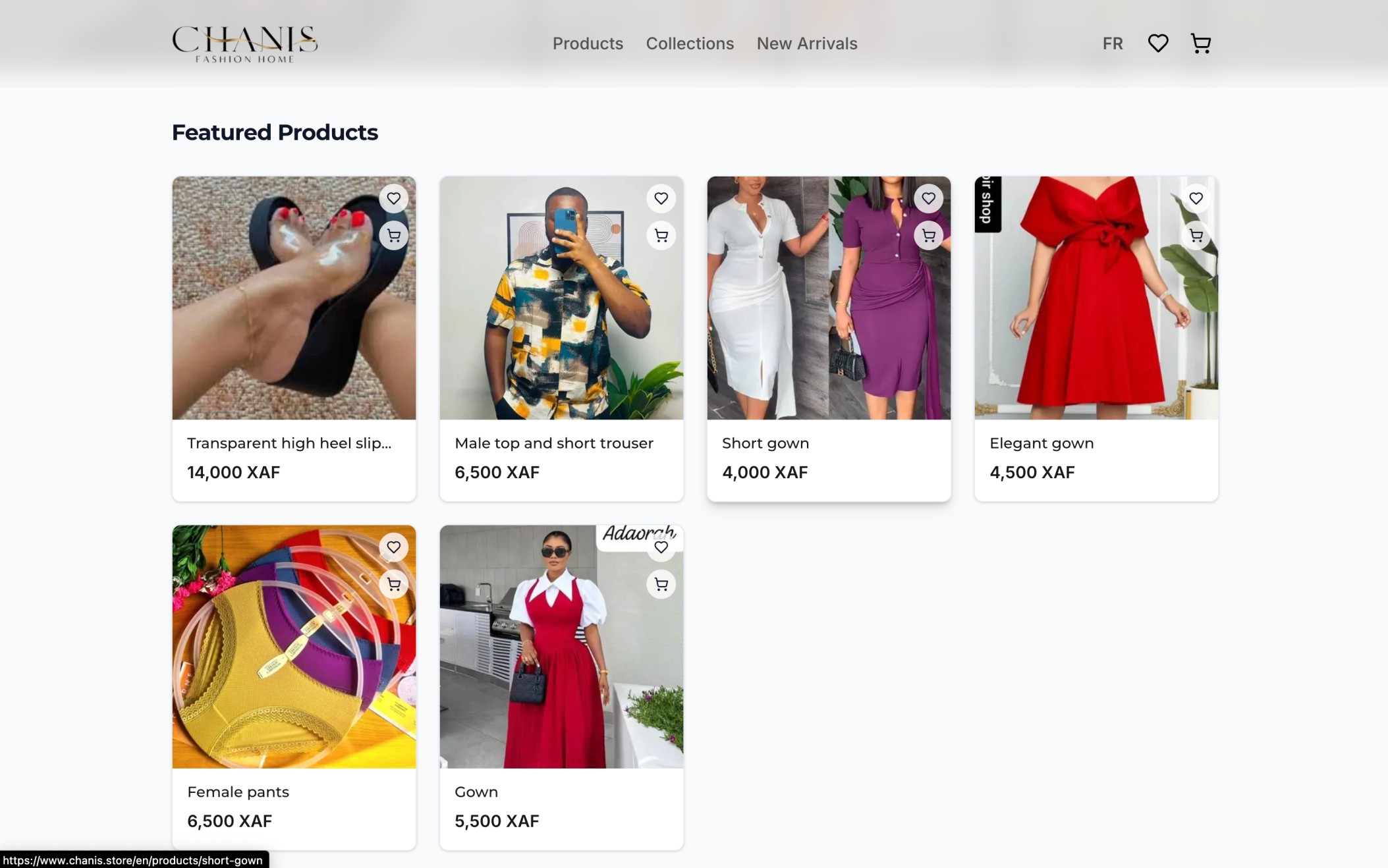 Chanis Fashion E-Commerce Platform - Image 1