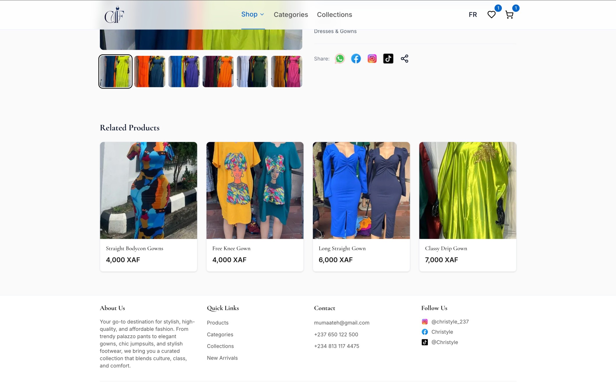 Christyle Fashion E-Commerce Platform - Image 6