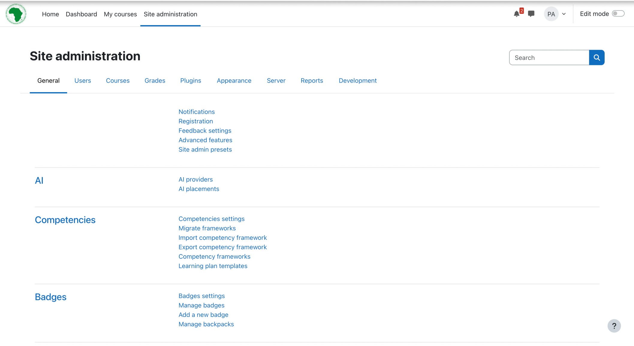 PAID-ESA E-Learning Platform - Image 1