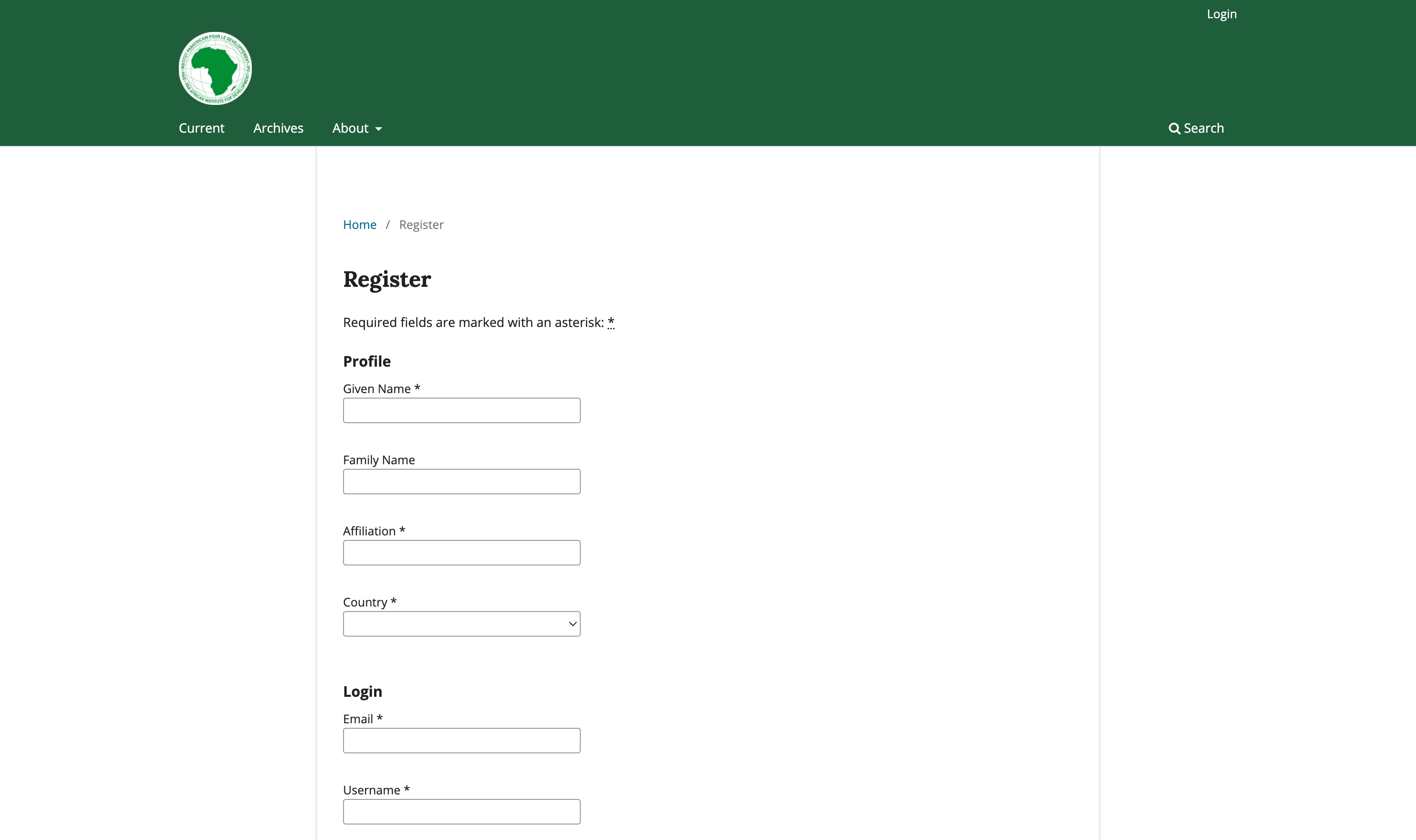 PAID-ESA Academic Journal Platform - Image 1