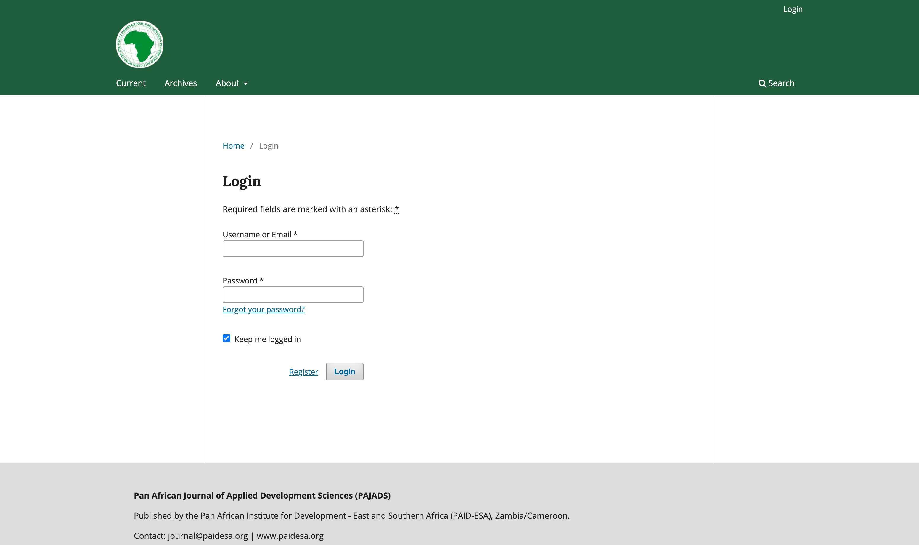 PAID-ESA Academic Journal Platform - Image 2